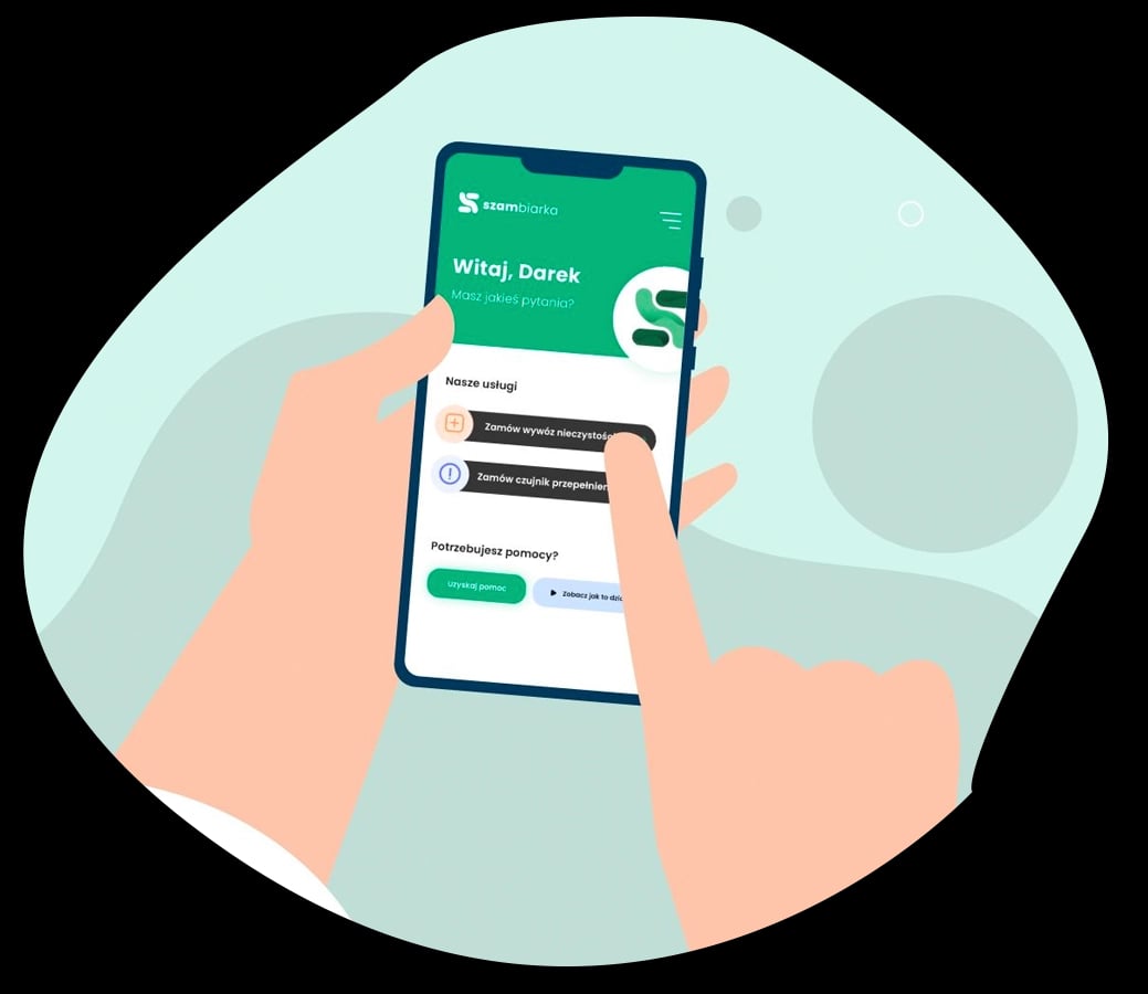 Makieta aplikacji mobilnej